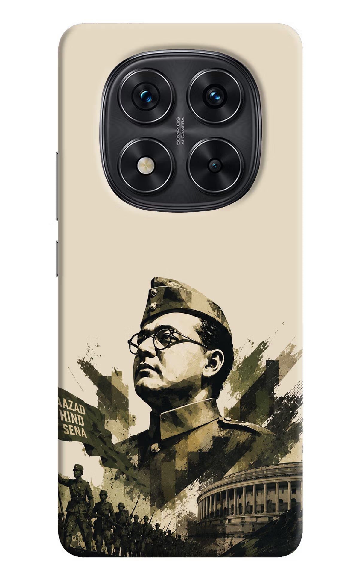 Netaji Rising Redmi Note 14 Pro 5G Back Cover