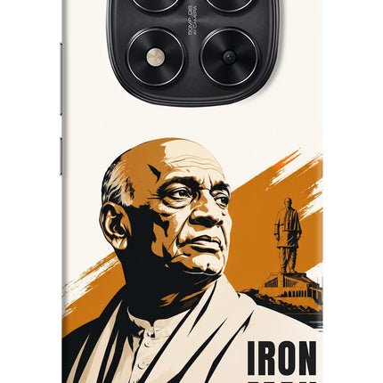 Sardar Patel Iron Will Redmi Note 14 Pro 5G Hard Case Back Cover by Casekaro