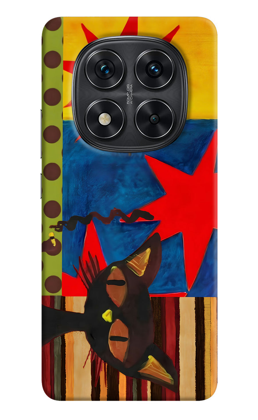Pop Cat Redmi Note 14 Pro 5G Back Cover, Hard case