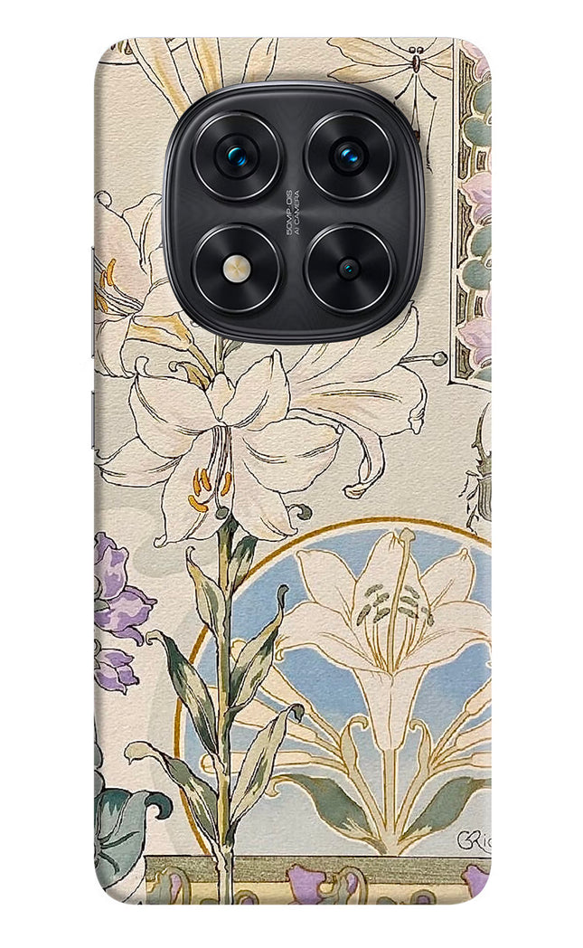 White Lily Redmi Note 14 Pro 5G Hard Case Back Cover by Casekaro