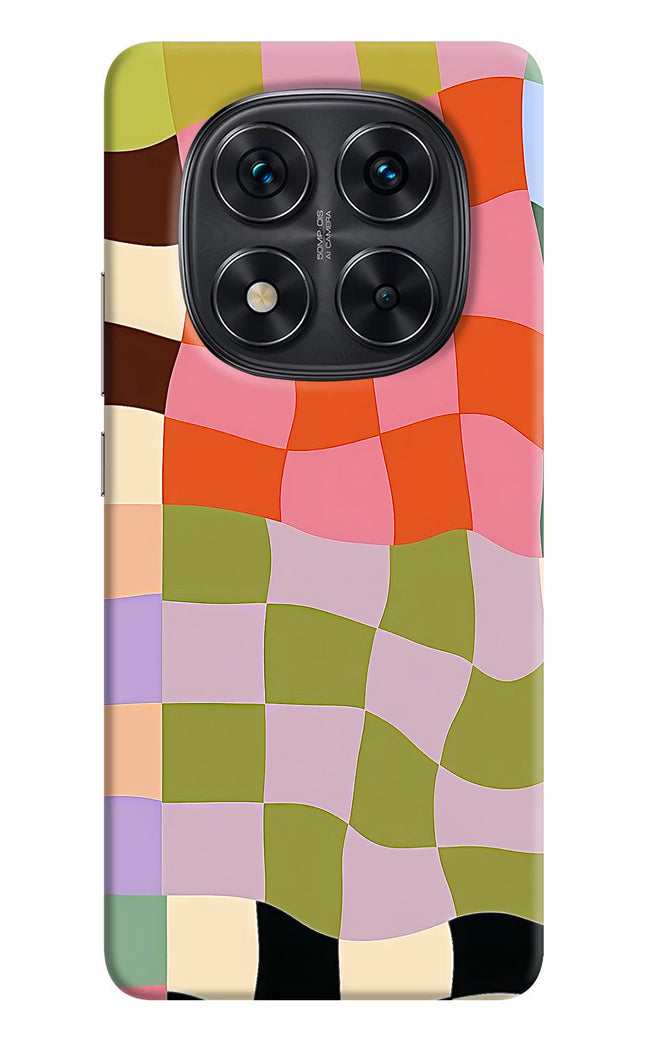 Wavy Grid Redmi Note 14 Pro 5G Hard Case Back Cover by Casekaro