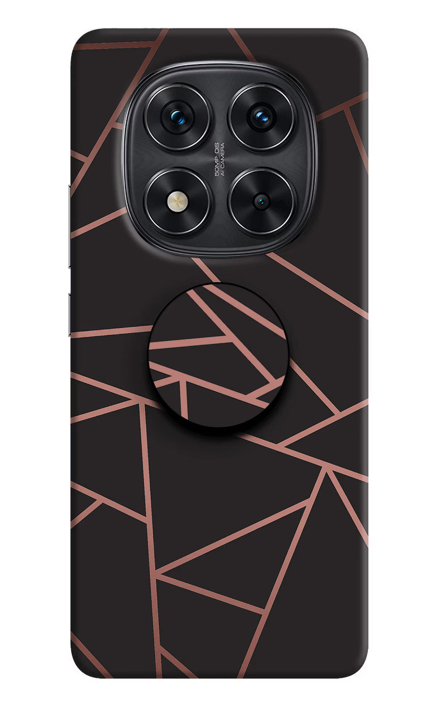 Geometric Pattern Redmi Note 14 Pro 5G Pop Case, Hard case