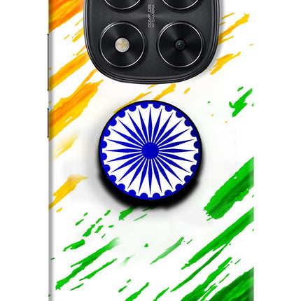 Indian Flag Ashoka Chakra Redmi Note 14 Pro 5G Pop Case by Casekaro
