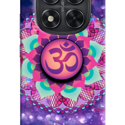 Om Purple Redmi Note 14 Pro 5G Pop Case by Casekaro