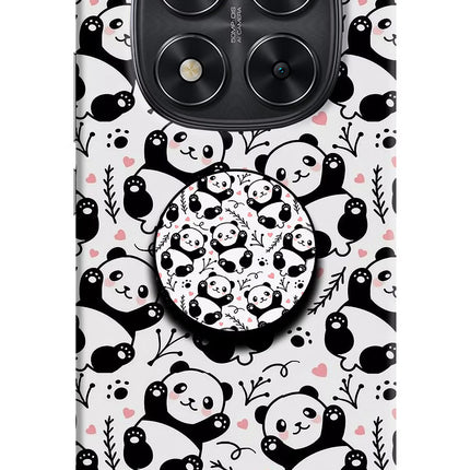 Cute Panda Redmi Note 14 Pro 5G Pop Case by Casekaro
