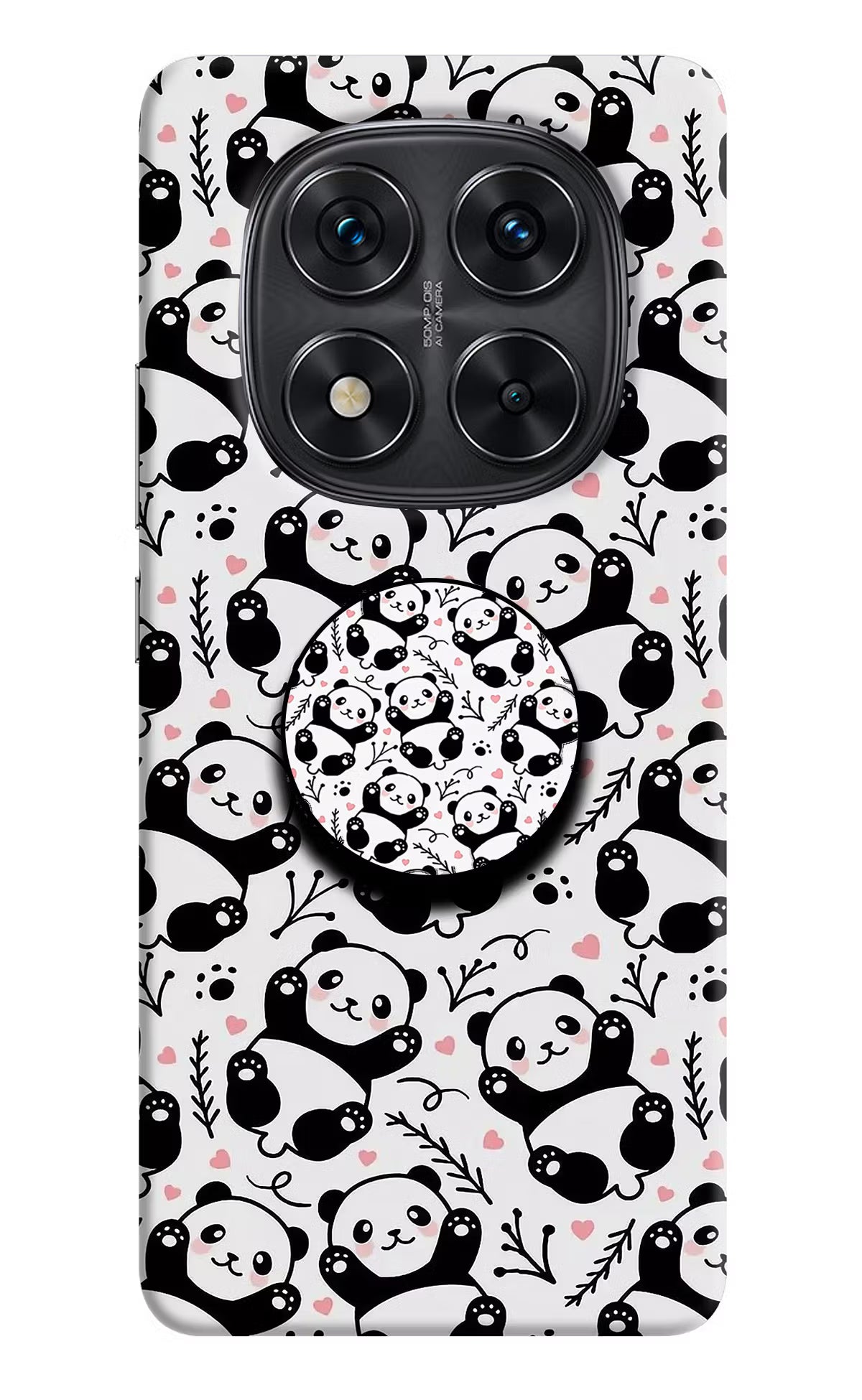 Cute Panda Redmi Note 14 Pro 5G Pop Case by Casekaro
