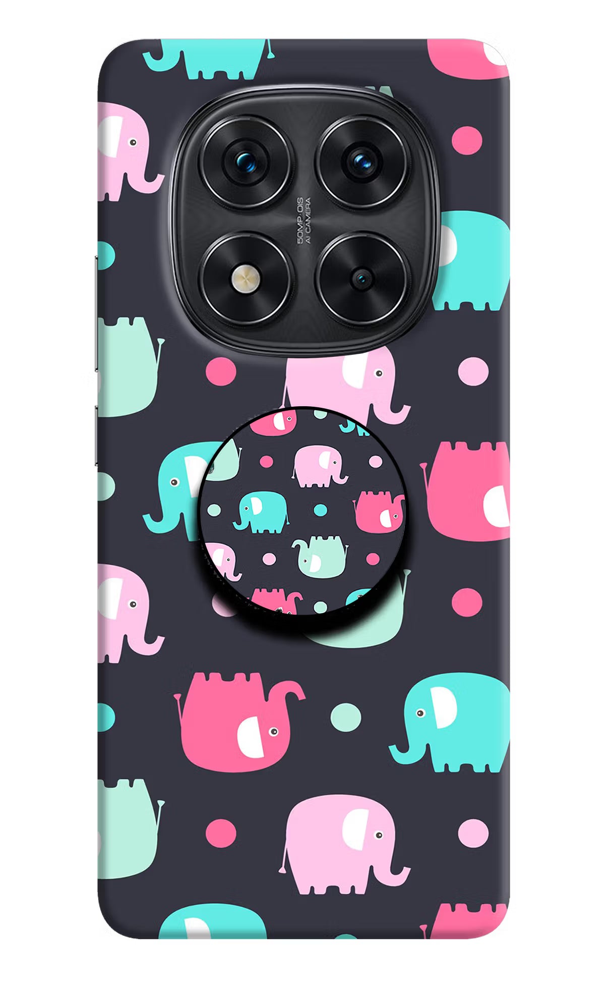 Baby Elephants Redmi Note 14 Pro 5G Pop Case by Casekaro
