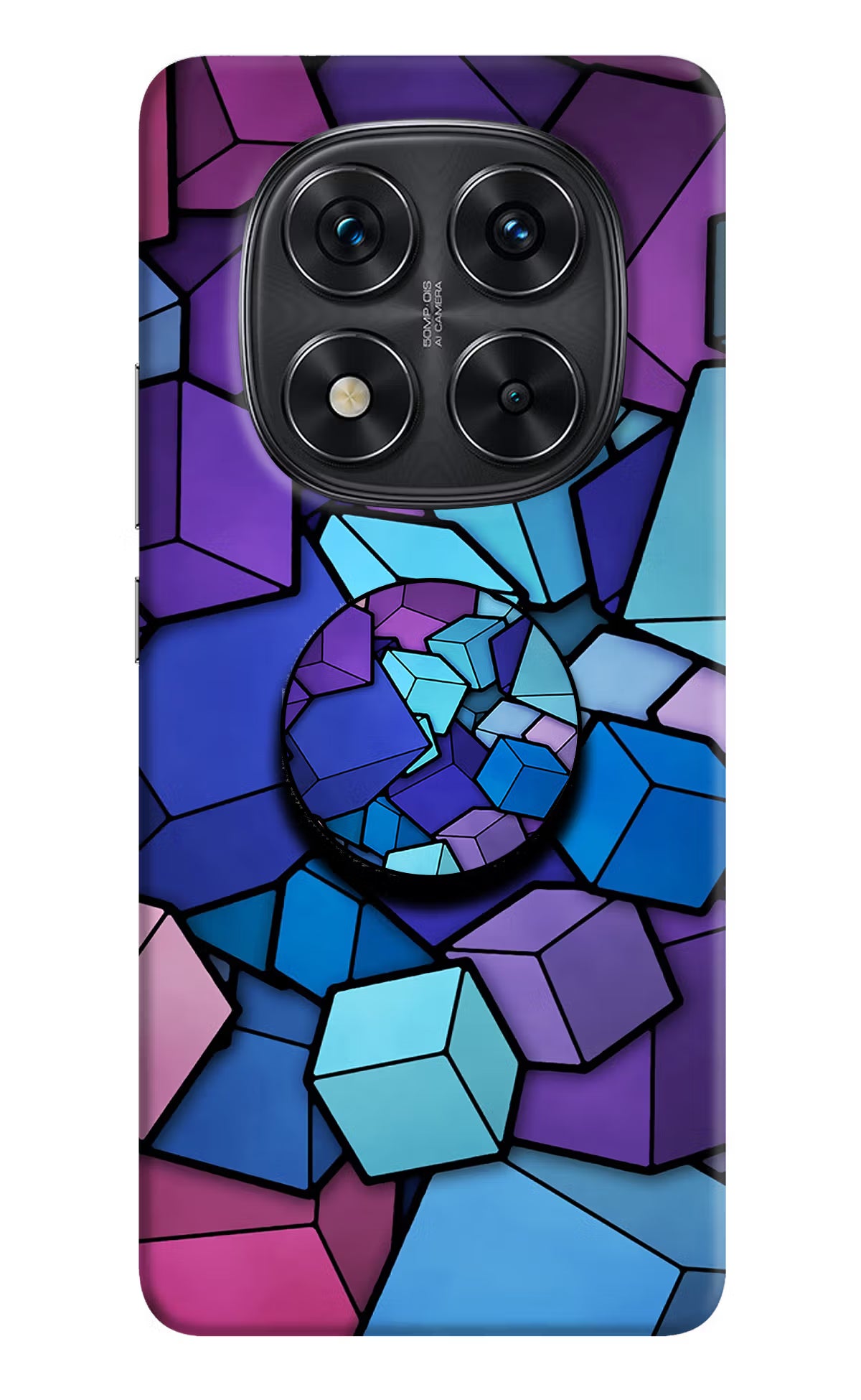 Cubic Abstract Redmi Note 14 Pro 5G Pop Case by Casekaro