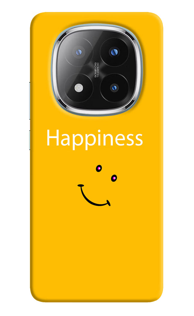 Happiness With Smiley Redmi Note 14 Pro Plus 5G Hard Case Back Cover by Casekaro