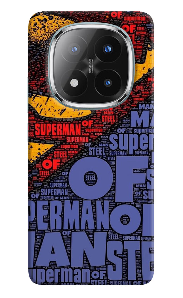 Superman Redmi Note 14 Pro Plus 5G Hard Case Back Cover by Casekaro