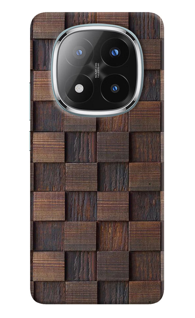 Wooden Cube Design Redmi Note 14 Pro Plus 5G Hard Case Back Cover by Casekaro