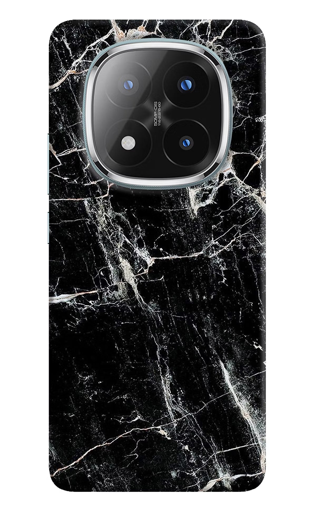 Black Marble Texture Redmi Note 14 Pro Plus 5G Back Cover