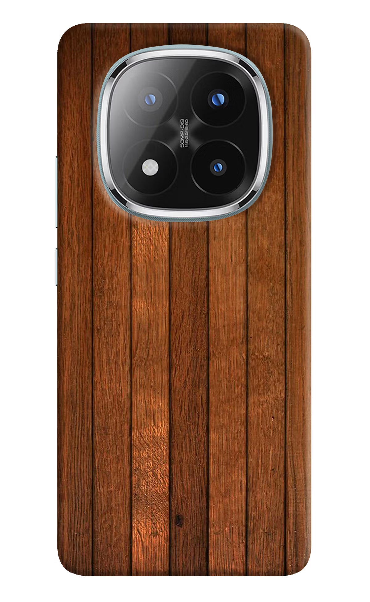 Wooden Artwork Bands Redmi Note 14 Pro Plus 5G Back Cover