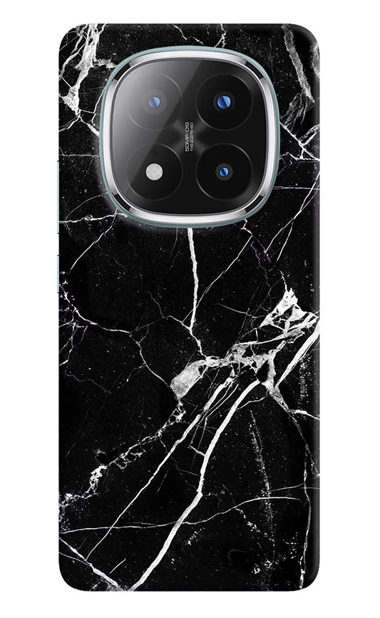 Black Marble Pattern Redmi Note 14 Pro Plus 5G Back Cover