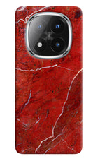 Red Marble Design Redmi Note 14 Pro Plus 5G Hard Case Back Cover by Casekaro