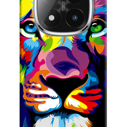 Lion Redmi Note 14 Pro Plus 5G Hard Case Back Cover by Casekaro