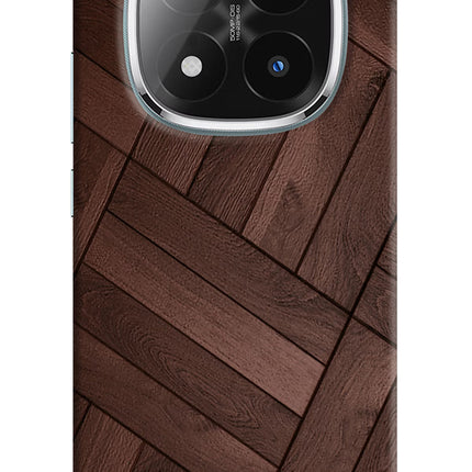 Wooden Texture Design Redmi Note 14 Pro Plus 5G Hard Case Back Cover by Casekaro