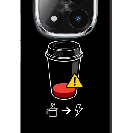 Coffee Redmi Note 14 Pro Plus 5G Hard Case Back Cover by Casekaro