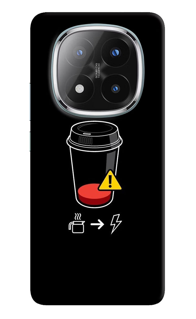 Coffee Redmi Note 14 Pro Plus 5G Hard Case Back Cover by Casekaro