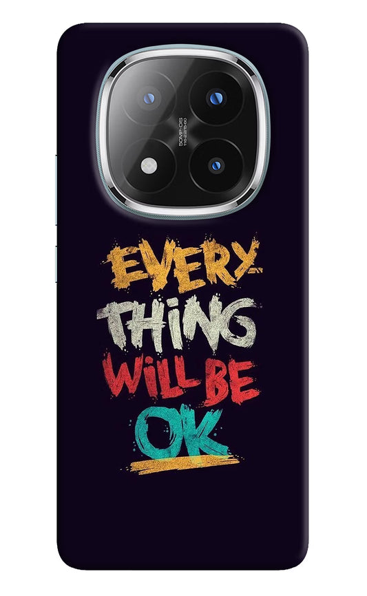 Everything Will Be Ok Redmi Note 14 Pro Plus 5G Back Cover