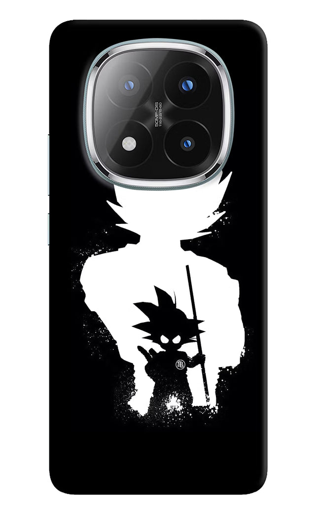 Goku Shadow Redmi Note 14 Pro Plus 5G Hard Case Back Cover by Casekaro
