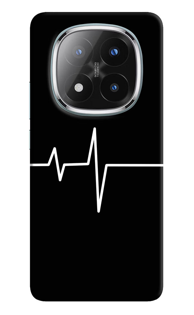 Heart Beats Redmi Note 14 Pro Plus 5G Hard Case Back Cover by Casekaro