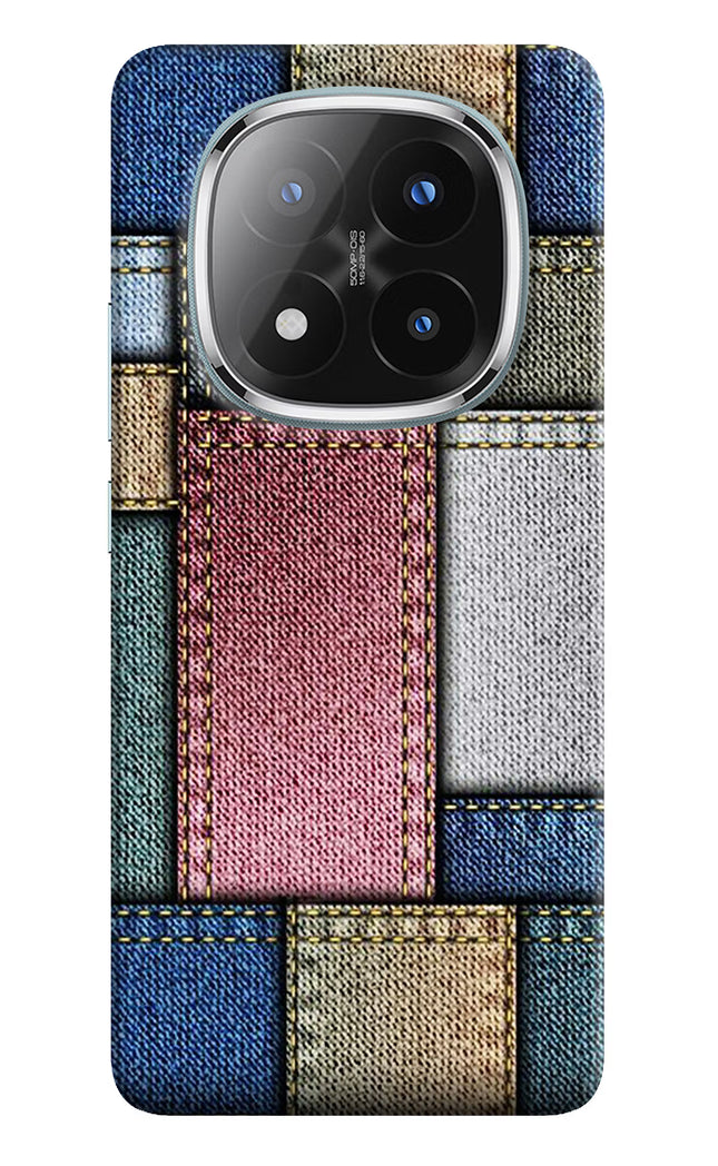 Multicolor Jeans Redmi Note 14 Pro Plus 5G Hard Case Back Cover by Casekaro