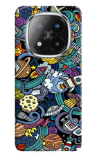 Space Abstract Redmi Note 14 Pro Plus 5G Hard Case Back Cover by Casekaro