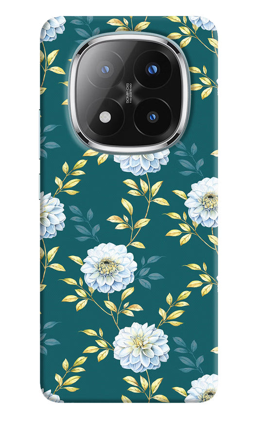 Flowers Redmi Note 14 Pro Plus 5G Back Cover