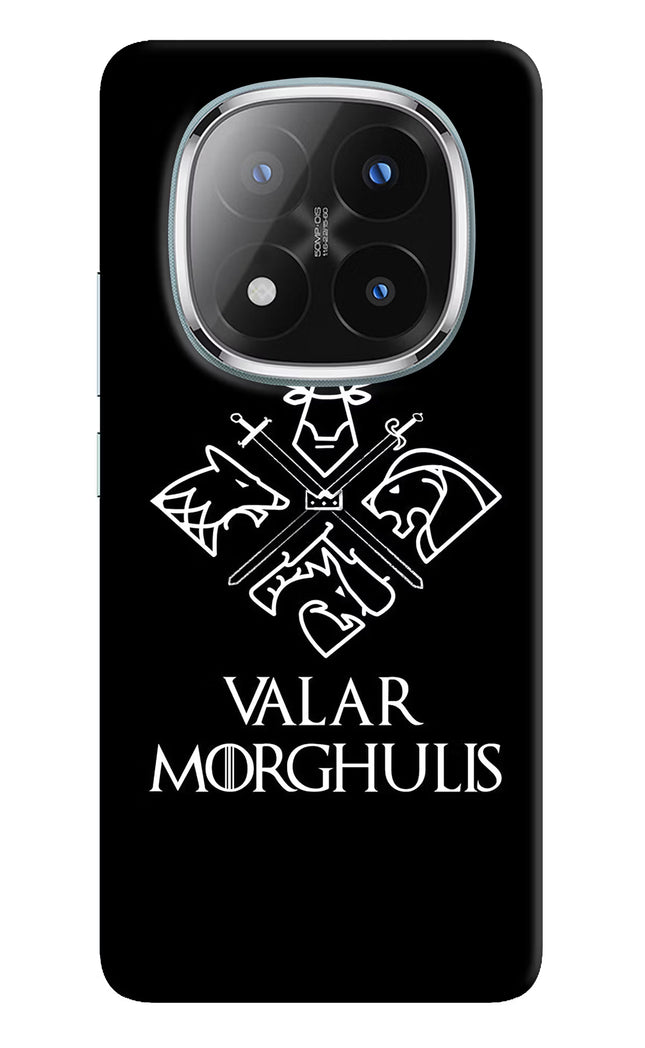 Valar Morghulis | Game Of Thrones Redmi Note 14 Pro Plus 5G Hard Case Back Cover by Casekaro