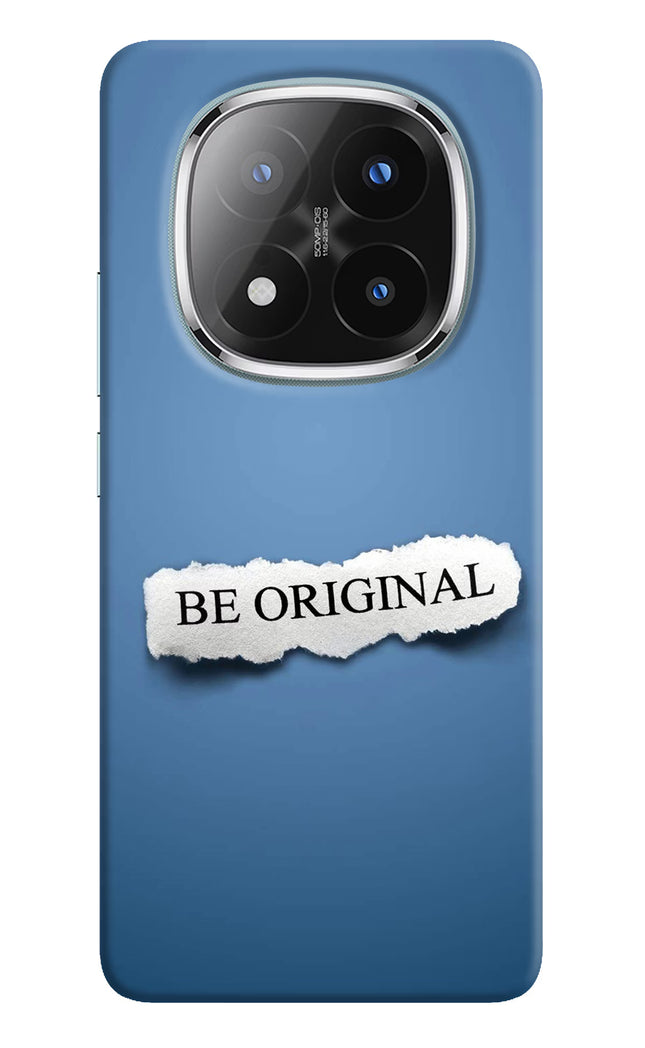 Be Original Redmi Note 14 Pro Plus 5G Hard Case Back Cover by Casekaro