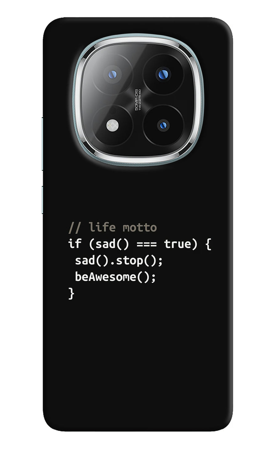 Life Motto Code Redmi Note 14 Pro Plus 5G Back Cover, Hard case