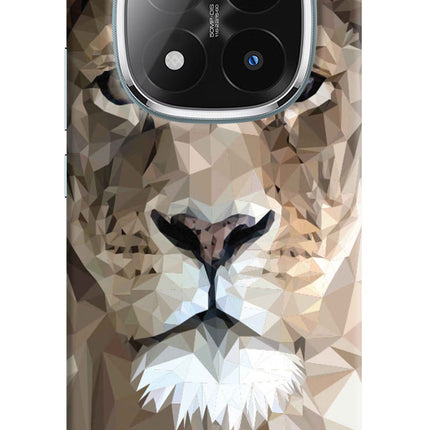 Lion Art Redmi Note 14 Pro Plus 5G Hard Case Back Cover by Casekaro