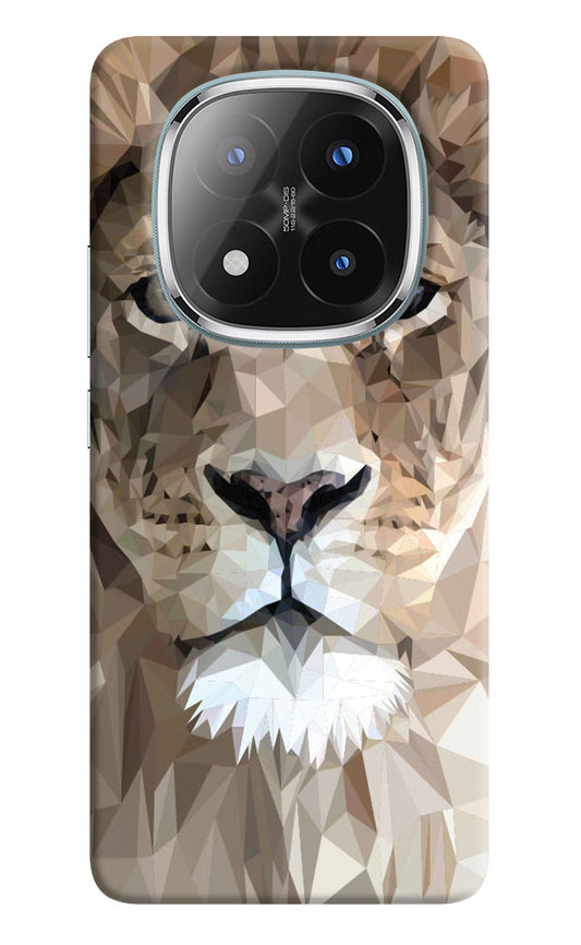 Lion Art Redmi Note 14 Pro Plus 5G Back Cover