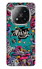 Music Graffiti Redmi Note 14 Pro Plus 5G Hard Case Back Cover by Casekaro