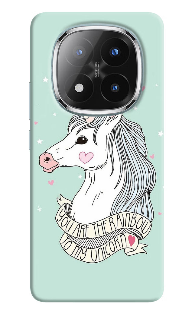 Unicorn Wallpaper Redmi Note 14 Pro Plus 5G Hard Case Back Cover by Casekaro