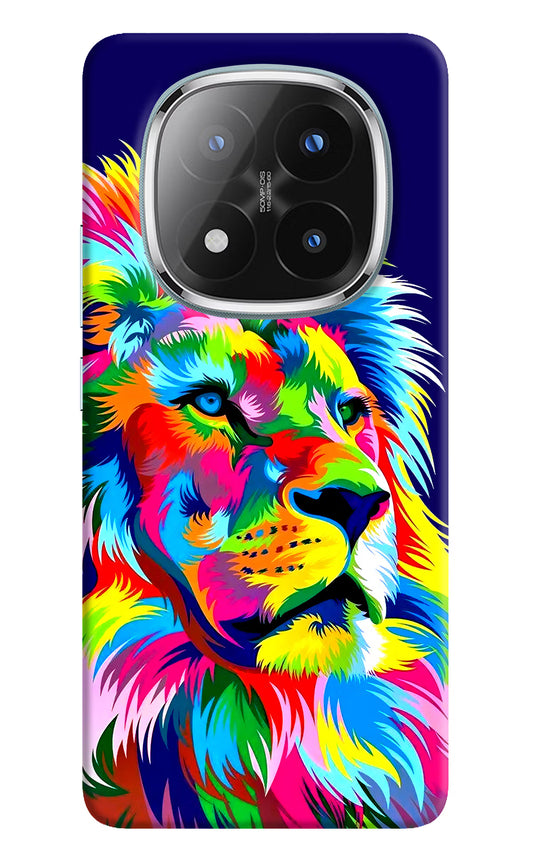 Vector Art Lion Redmi Note 14 Pro Plus 5G Back Cover