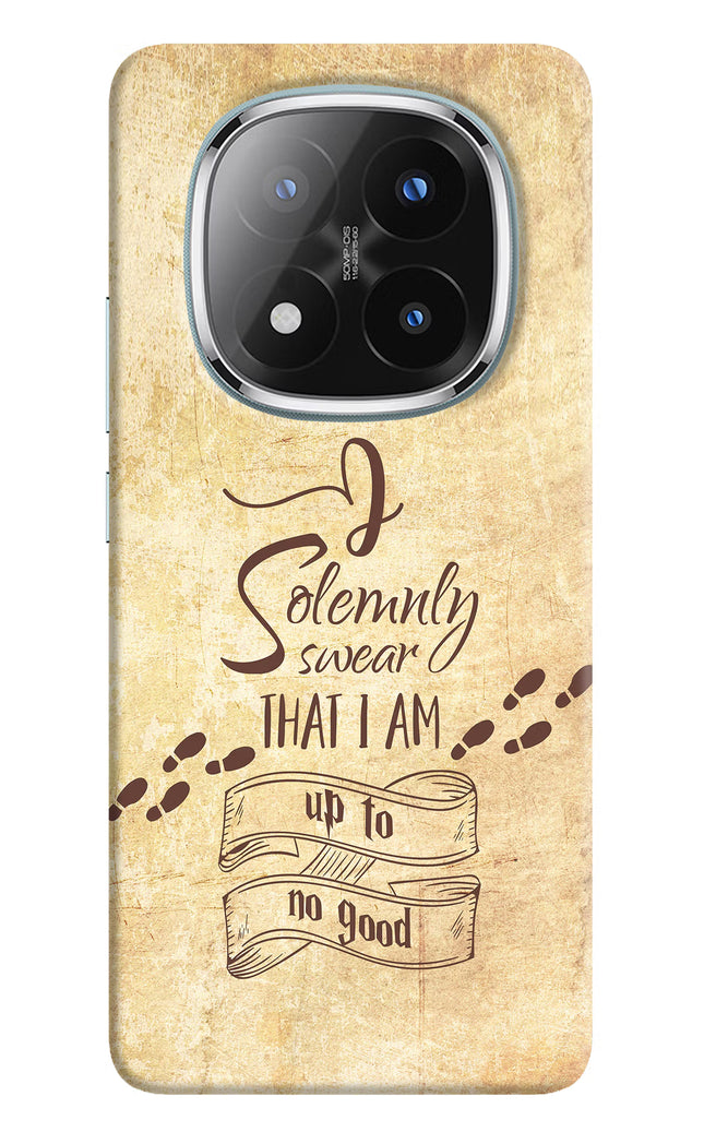 I Solemnly swear that i up to no good Redmi Note 14 Pro Plus 5G Hard Case Back Cover by Casekaro