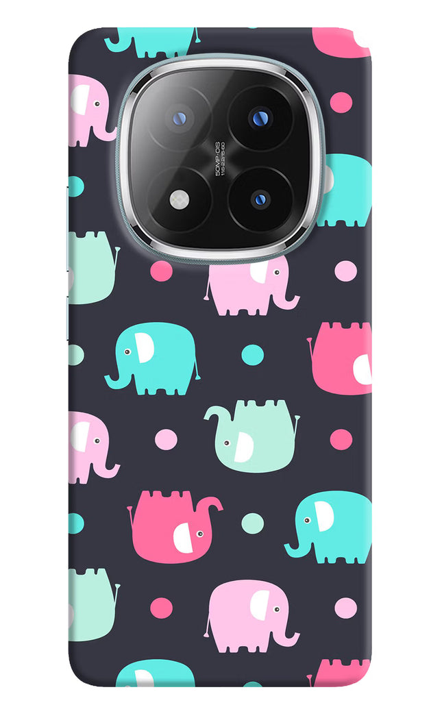 Elephants Redmi Note 14 Pro Plus 5G Hard Case Back Cover by Casekaro