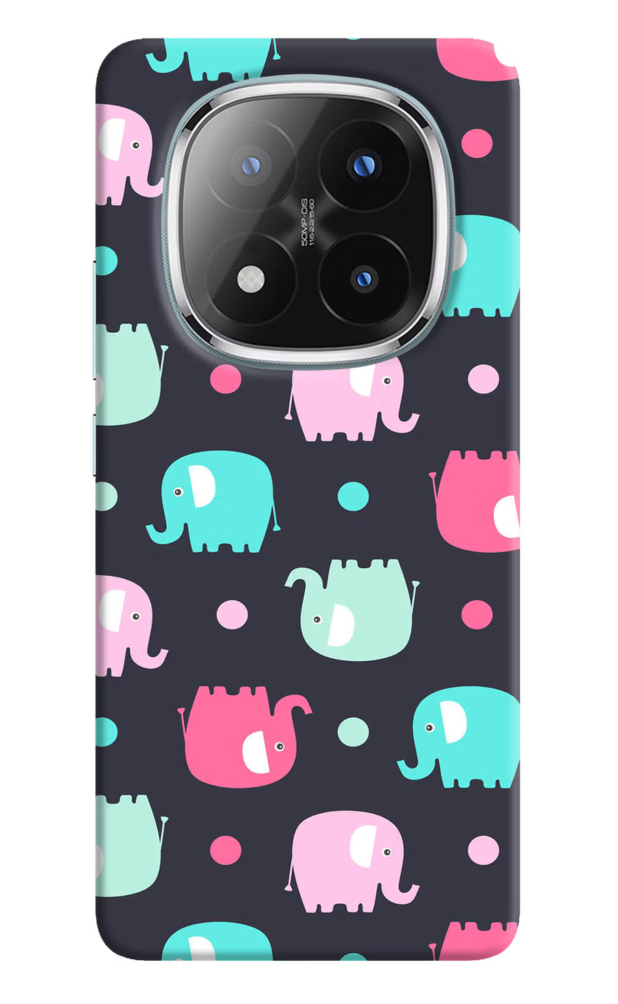 Elephants Redmi Note 14 Pro Plus 5G Back Cover, Hard case
