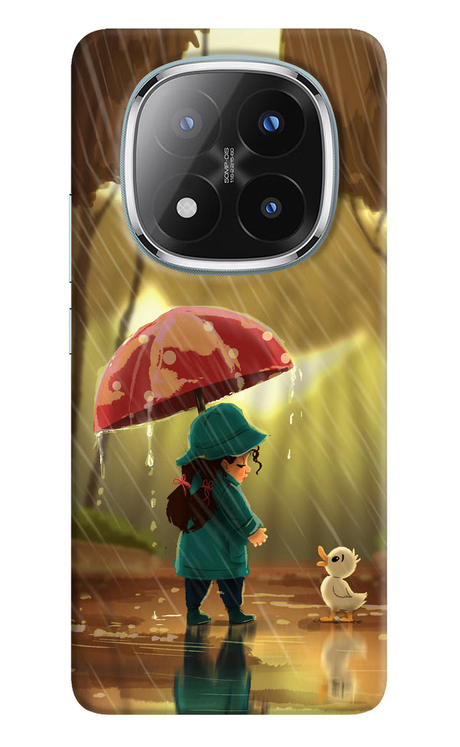 Rainy Day Redmi Note 14 Pro Plus 5G Hard Case Back Cover by Casekaro