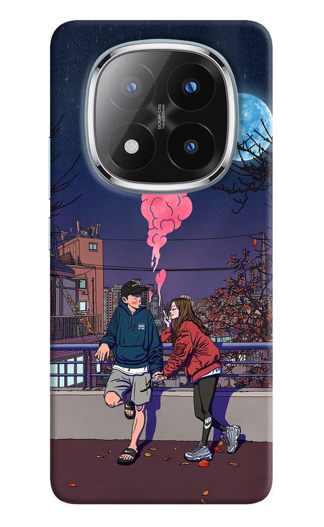 Chilling Couple Redmi Note 14 Pro Plus 5G Hard Case Back Cover by Casekaro