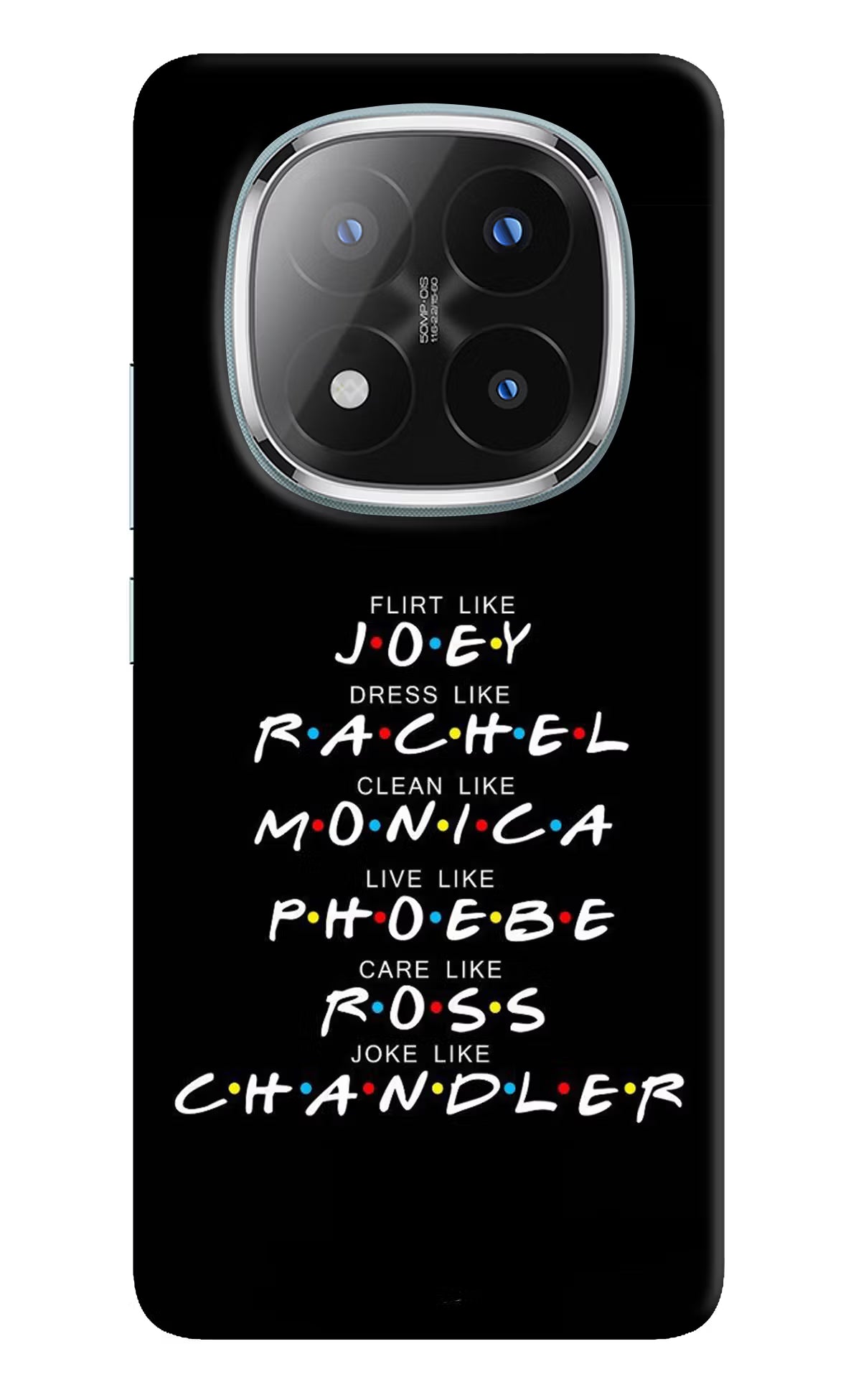 FRIENDS Character Redmi Note 14 Pro Plus 5G Back Cover