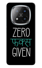 Zero Fucks Given Redmi Note 14 Pro Plus 5G Hard Case Back Cover by Casekaro