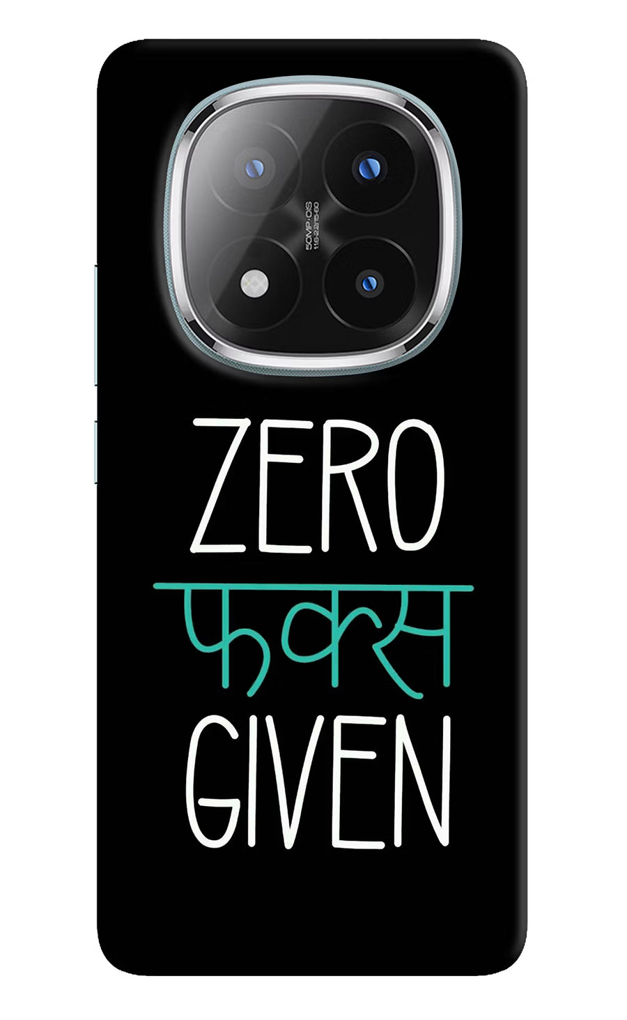 Zero Fucks Given Redmi Note 14 Pro Plus 5G Back Cover, Hard case