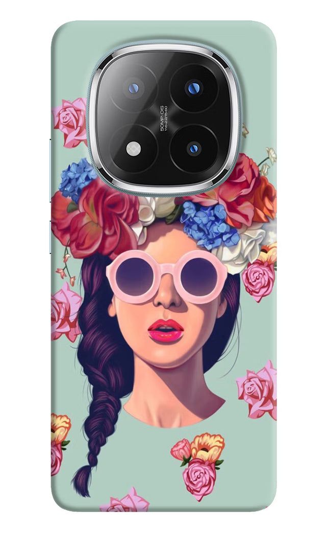Pretty Girl Redmi Note 14 Pro Plus 5G Hard Case Back Cover by Casekaro