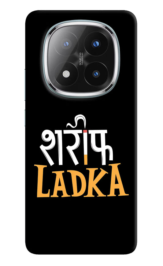 Shareef Ladka Redmi Note 14 Pro Plus 5G Back Cover