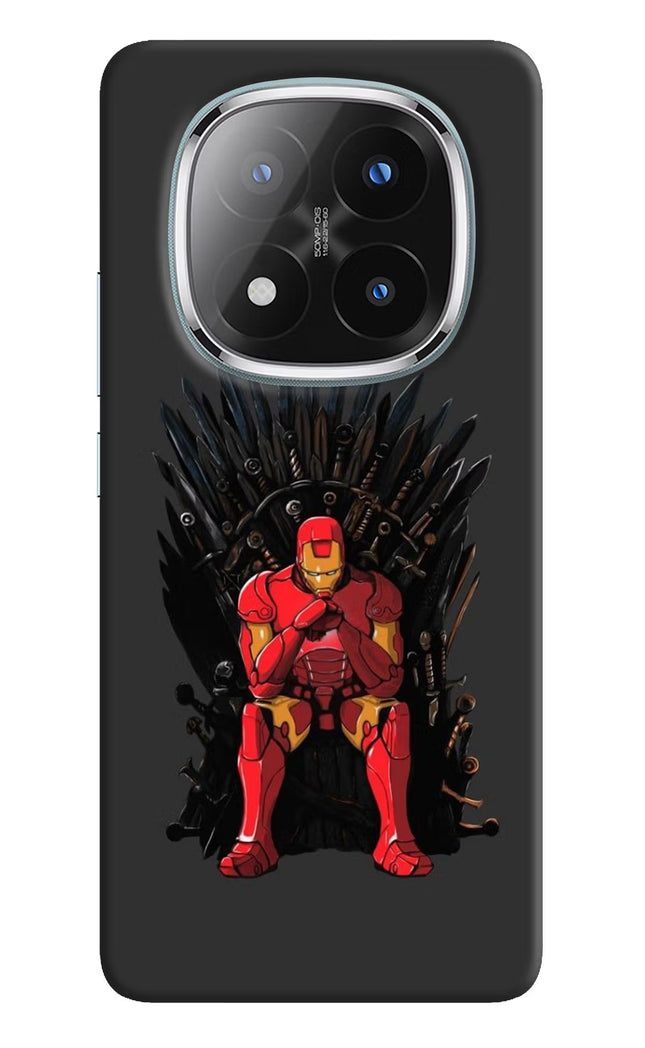 Ironman Throne Redmi Note 14 Pro Plus 5G Hard Case Back Cover by Casekaro