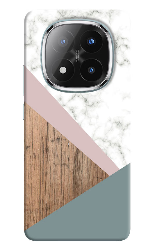 Marble wood Abstract Redmi Note 14 Pro Plus 5G Back Cover
