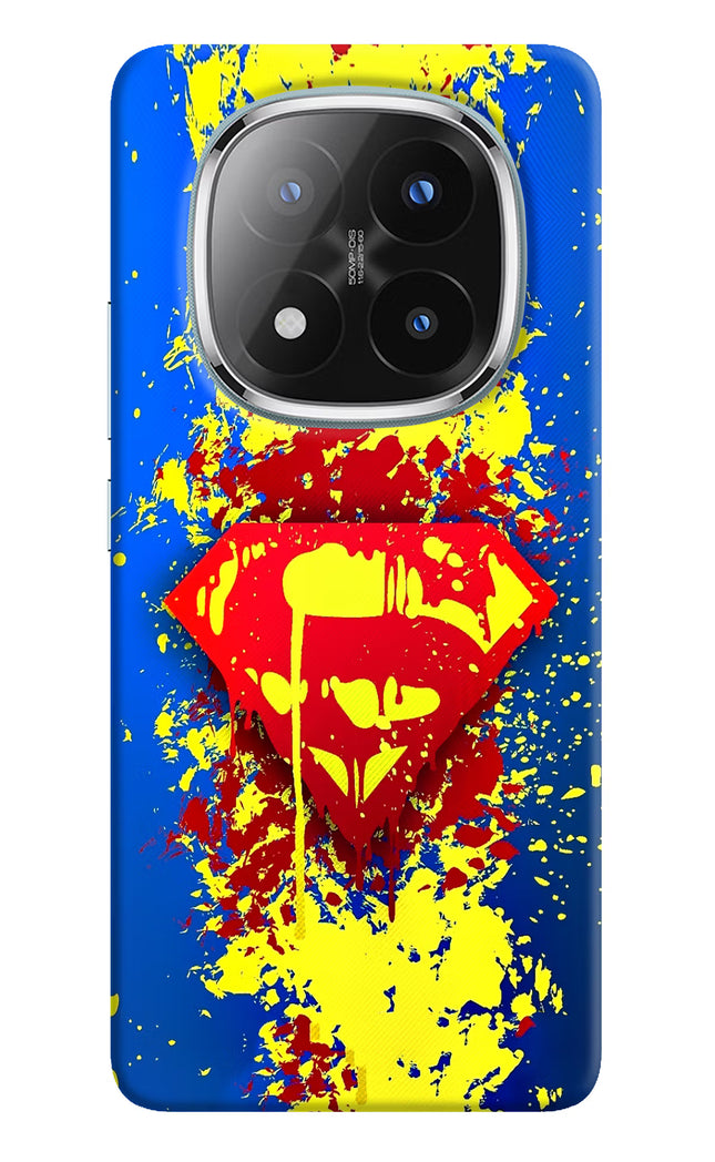 Superman logo Redmi Note 14 Pro Plus 5G Hard Case Back Cover by Casekaro